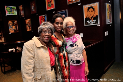 Alyscia Cunningham's book launch party for Feminine Transitions. Held at Busboys and Poets in Hyattsville, MD