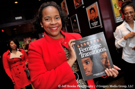 Alyscia Cunningham's book launch party for Feminine Transitions. Held at Busboys and Poets in Hyattsville, MD